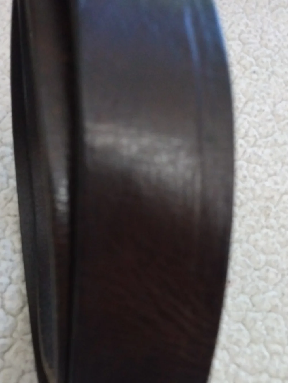 100% Genuine Leather XL Target Men's Belt (Dark Brown)  Made in the USA